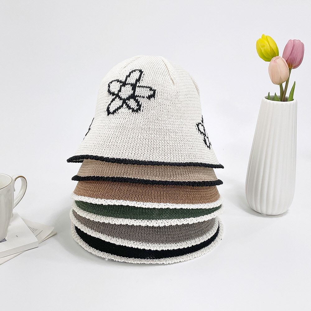 여자 봄 벚꽃룩 버킷햇 여리여리핏 모자