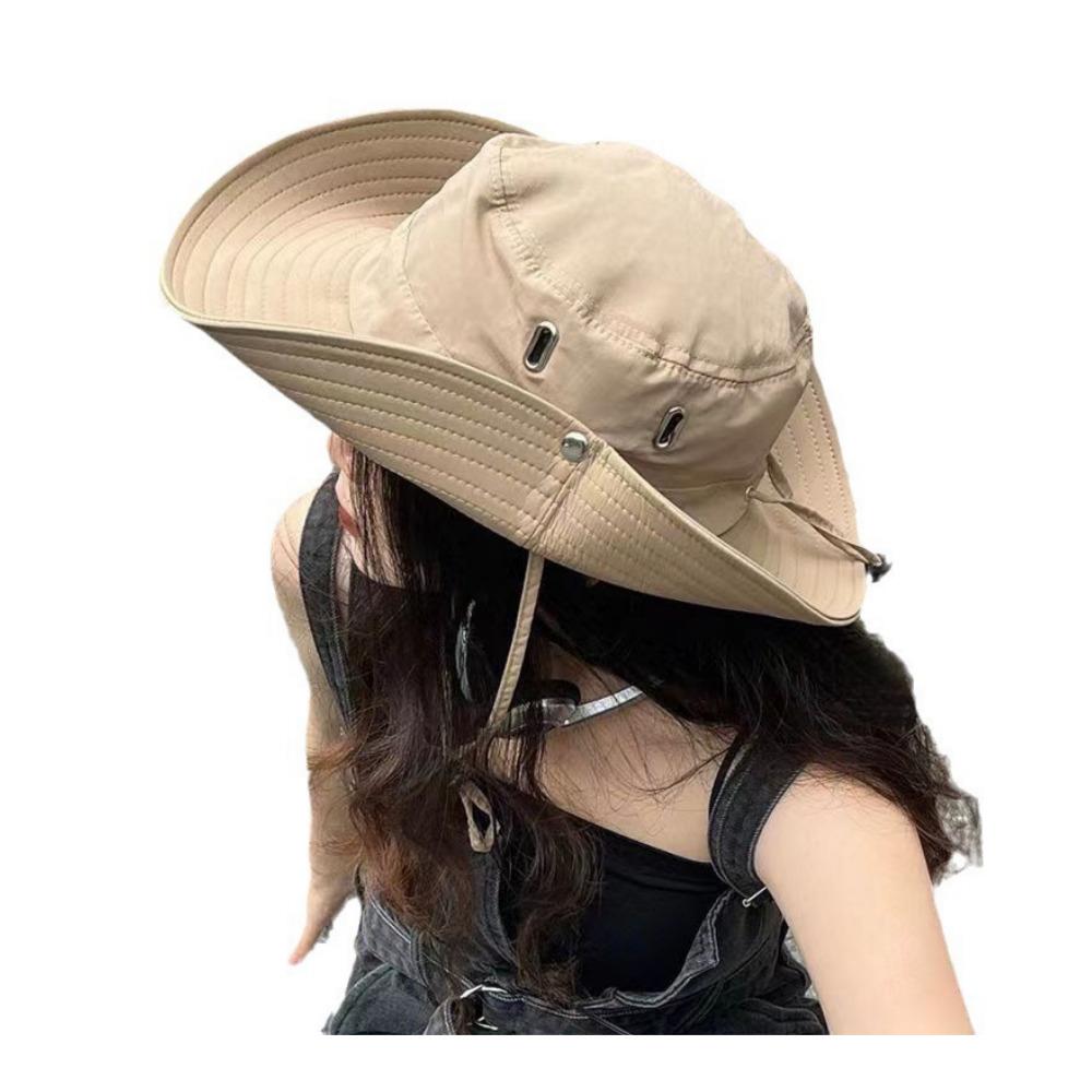 여자 봄 여름 여행 캠핑 사파리햇 모자
